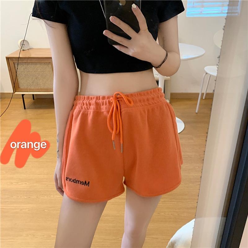 High Waist Shorts Women Summer Loose Slim Casual Wear Sports Black Wide Legs High Waist Home Pajama Pants
