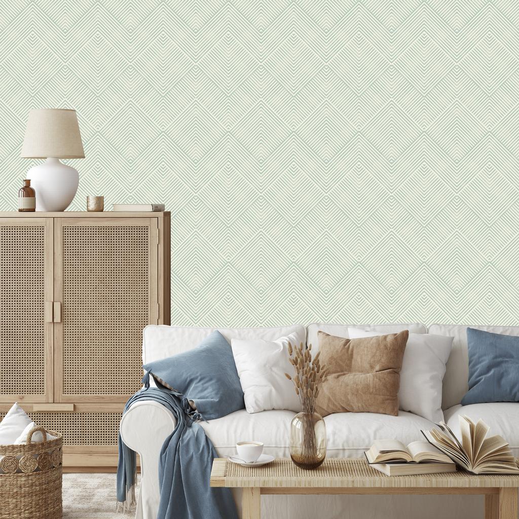 Geometric and vintage wallpaper for living room and bedroom 50x1000