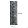 Grommet Floral Textured Bay Window