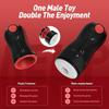 Multifunctional Male Masturbator Oral Sex Machine Awaken Penis Glans Massage Vibration Swirling Tighten Modes Orgasm Stimulator