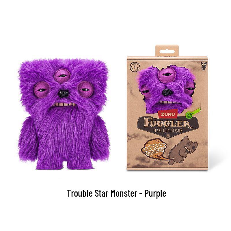Fuggler Monster Sound Series Plush Dolls: Ugly-Cute Quirky Toys