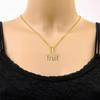 European & American Retro Sikh Pendant Necklace - Unisex Titanium Steel Accessory