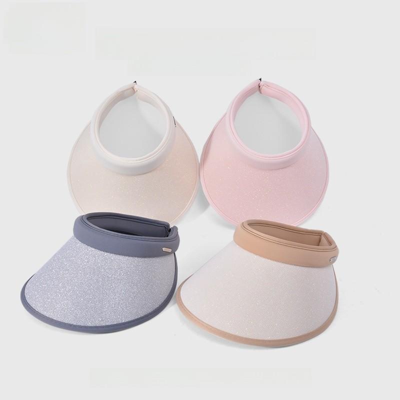 Summer Wide Brim Sun Hat For Women With Breathable Polyester Sun Protection For Outdoor Casual Wear