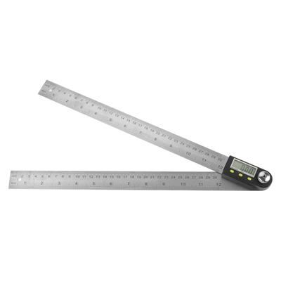 0-300mm Stainless Steel Electronic Protractor Digital Goniometer Angle Finder Miter Gauge Ruler Digital Angle Finder