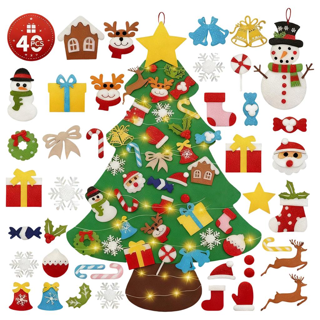 Christmas Tree Non-woven Fabric New Children's FeltChristmas Tree Christmas Decoration Pendant