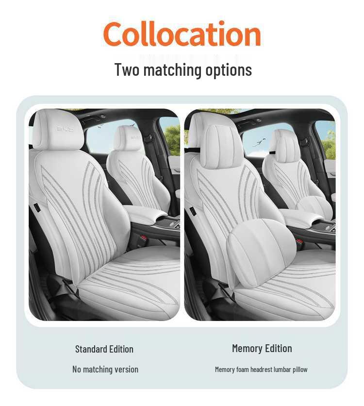 BYD Seagull EV All-Season Flocking Seat Cushion and Ventilation Pad Set