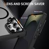 Camera Lens Kickstand Holder Shockproof Case for Samsung Galaxy S26 S24 S25 S23 Plus Ultra For Magsafe Matte Bumper Armor  Cover