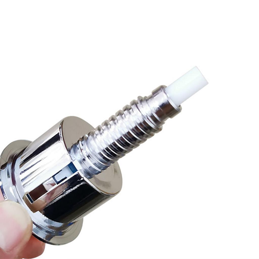 2Pcs Toilet Flush Button Round Head Dual Push Button Replacement Upgrades for Cistern Tank Water Saving Accessory