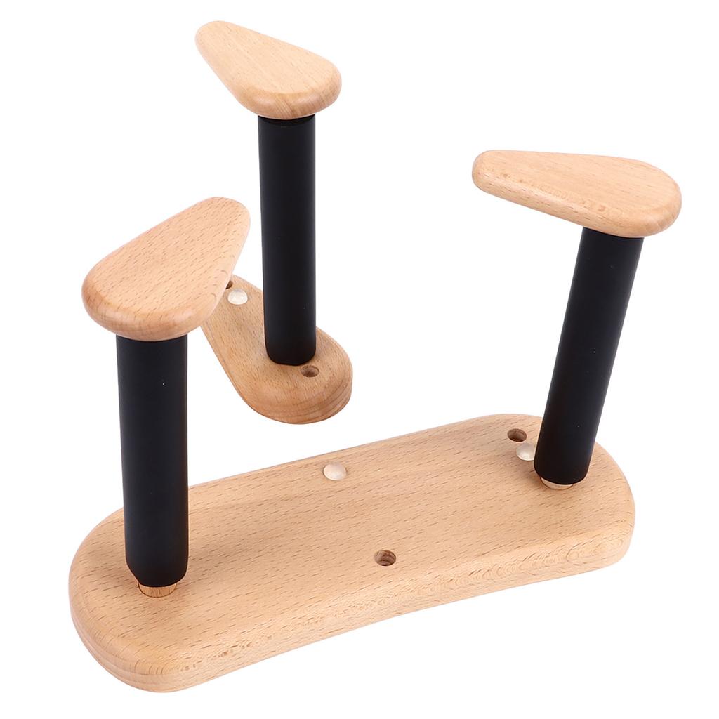 Holz E-Gitarren Wandhalterung Horizontal Universal Platzsparend Geteilt Bass Akustikgitarre
