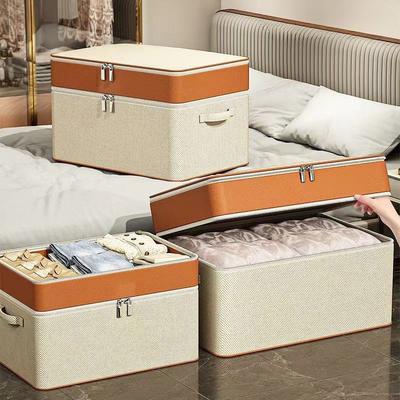 Blanket Storage Bag, Household Non-woven Fabric Garment and Pants Storage Box, Waterproof and Moisture-proof Moving Packing Bag for Plush Toys