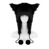 New Plush Cats Ears Hat Headwear Warm Furry Hat for Halloween Fox Costume Cosplay Anime Party Accessory Winter Windproof Hat