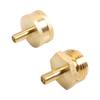 Universal 3/4 Inch GHT Brass Air Connection Water Structure Parts Fitting for Camping Water Pipe Drainage & Anti Freeze