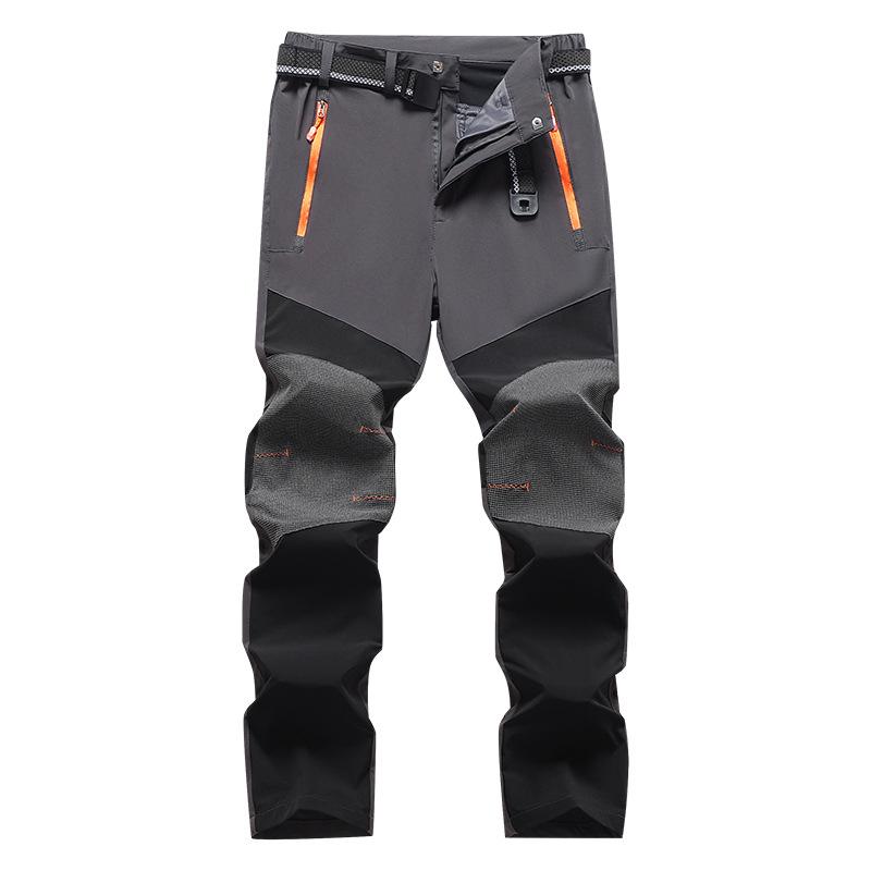 Men's and Women's Quick-Drying Elastic Hiking Pants - Lightweight, Breathable, Sun-Protective for Trekking, Travel, and Fishing