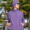 JEEP SPIRIT Men's Quick-Dry Hooded Sun Protection Jacket