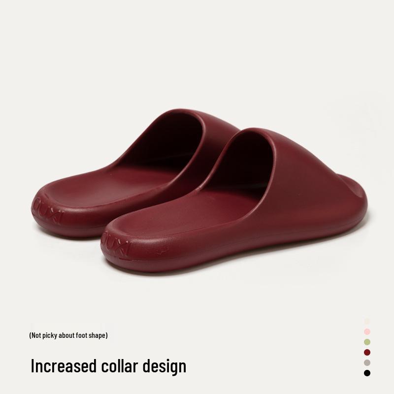 Puxi Yan Fu Women's Red Non-slip Summer Slippers - Indoor Festive Dowry Year of the Rat Edition