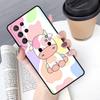 Cartoon Cute Cow Spots Phone Case Cover For Samsung Galaxy S24 S25 Ultra S21 S22 Ultra S10E Note 10 Plus Note 20 FE S23