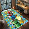 Super Mario Gamer Home Decor Large Area Non Slip Washable Floor Mat Rug Carpet Bedroom.-TING