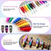Nail Art Markers Set for painting nails, Quick-Dry DIY Nail Doodle Pens, Gel Nail Drawing Liner Pen Tool for Art Design Home Salon (24pcs)