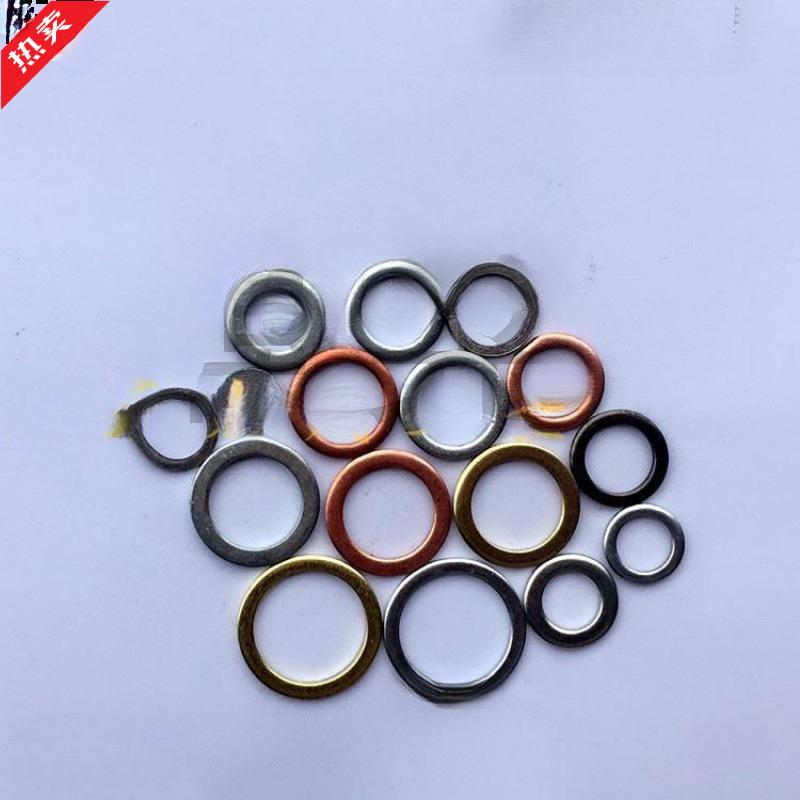 Anti-theft Stainless Steel Door Hinge Shim with Thickened Round Non-standard Flat Washer