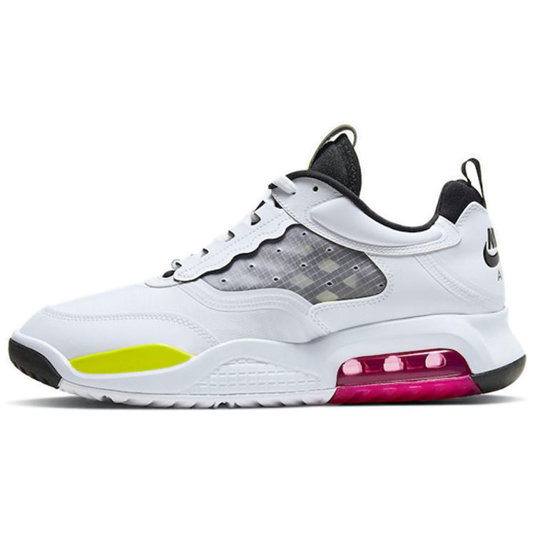 Nike Air Max 200 'Vibrant' (Unisex) White / Vibrant Purple / Bright Yellow / Black Training Shoes CD6105 102