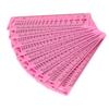10Pcs Knitting Needle Gauge Plastic Clear Scales Multipurpose Portable Sewing Ruler CM Ruler