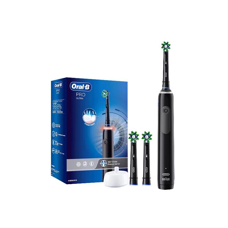 

Oral-B Pro4Ultra Warrior Black 3D Electric Toothbrush