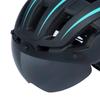 Bicycle Helmet Integrated Magnetic Swing Lens Helmet Mountain Bike Riding Sports Safety Helmet Tail Light