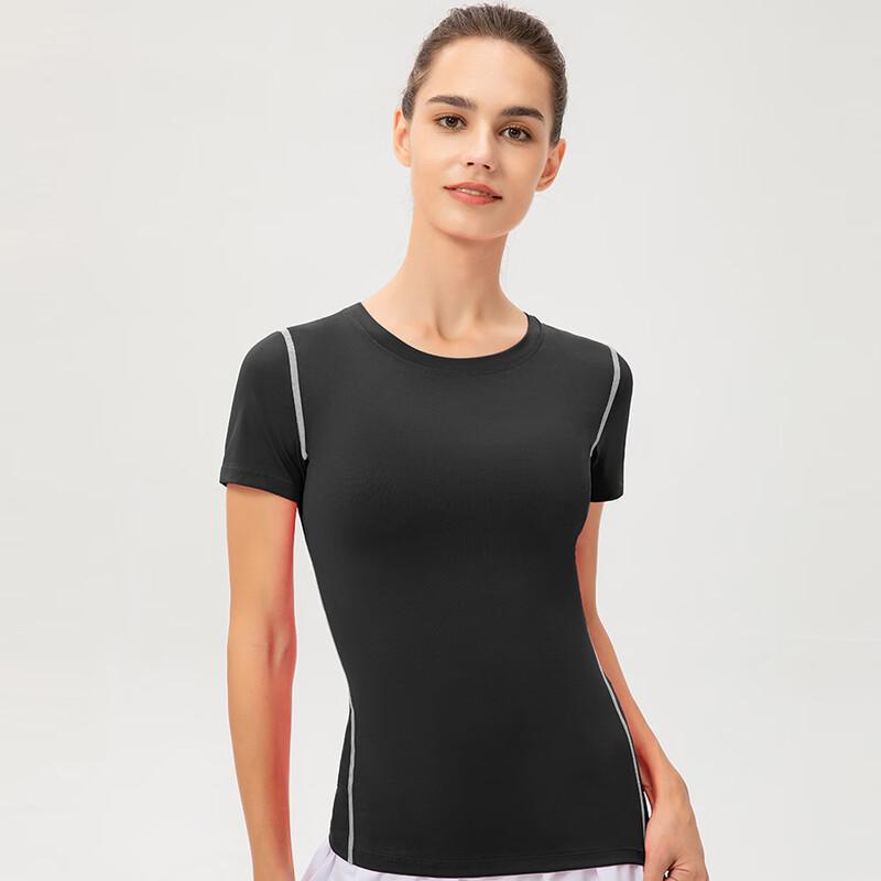 Women s Quick-Dry Training Short Sleeve Top S