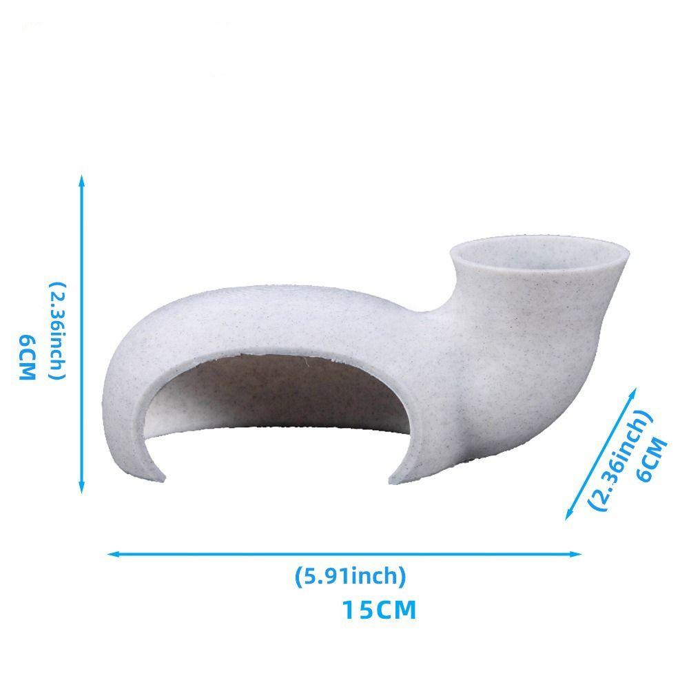 Plastic Aquarium Underground Tunnel 3D Printing Fish Breeding Nest  Aquarium Setup
