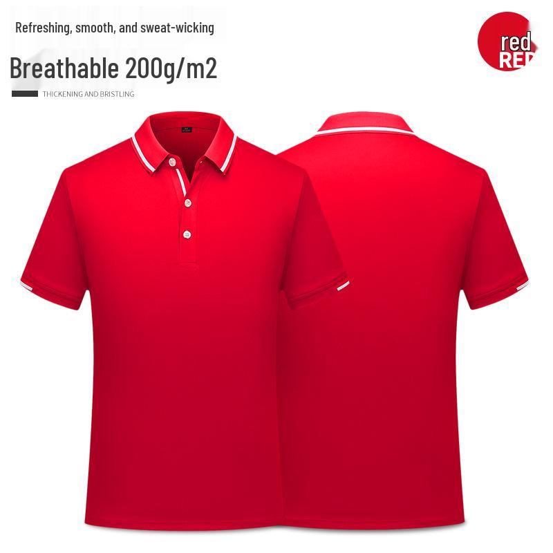 Custom Quick-Dry Polo with Turn-Down Collar for Corporate Events and Logo Branding