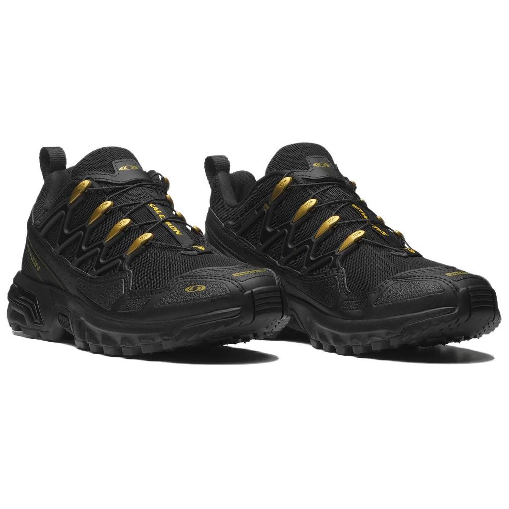 Salomon Acs Comfortable Durable Non-Slip Wear-Resistant Low-Top Running Shoes Unisex Running Shoes Black 477058