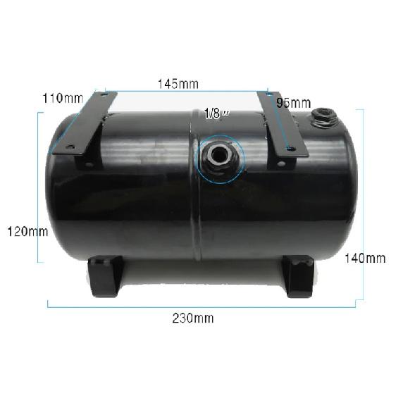 AS18B AS186 Model Air Pump Air Storage Tank Air Compressor Spray Pump 3.5L 4 Holes Air Tank