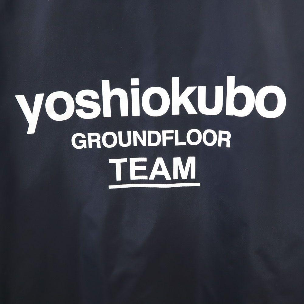 Yoshio Kubo Back Print Coat 1 Navy Hood Men's Used