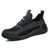 Lightweight Safety Shoes Men Steel Toe Work Shoes Breathable Puncture Proof Safety Boots Work Hiking Boots Sneakers Anti-slip