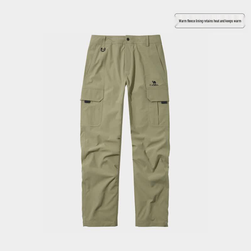 Camel Men's Outdoor Fleece Cargo Pants