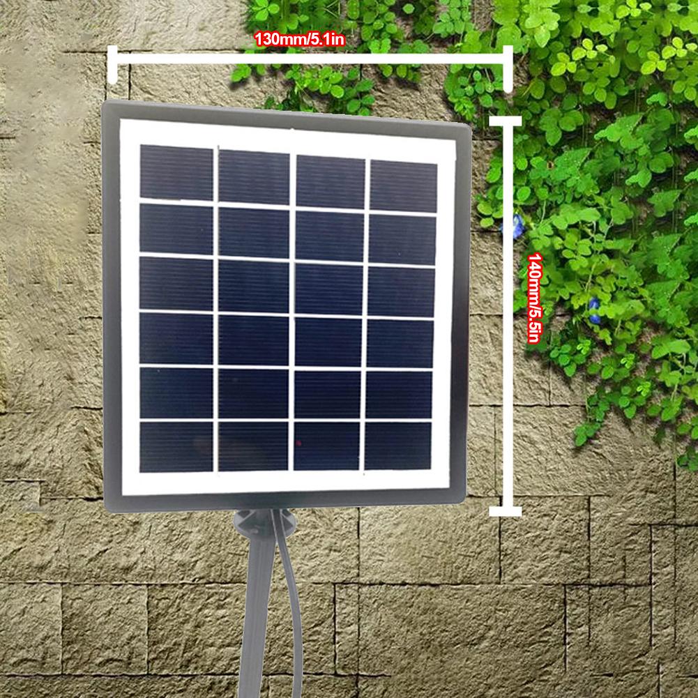 6V 2W Aquarium Oxygen Aerator Solar Oxygen Pump Battery Powered Air Pump Fishing Aerator for Garden Fish Tank Outdoor Pool Pond
