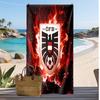 Toalla de Playa con Estampado de Fútbol de Austria Secado Rápido Súper Absorbente Suave Toalla de Baño para Nadar Playa Viaje Ventilador Souvenir Regalo