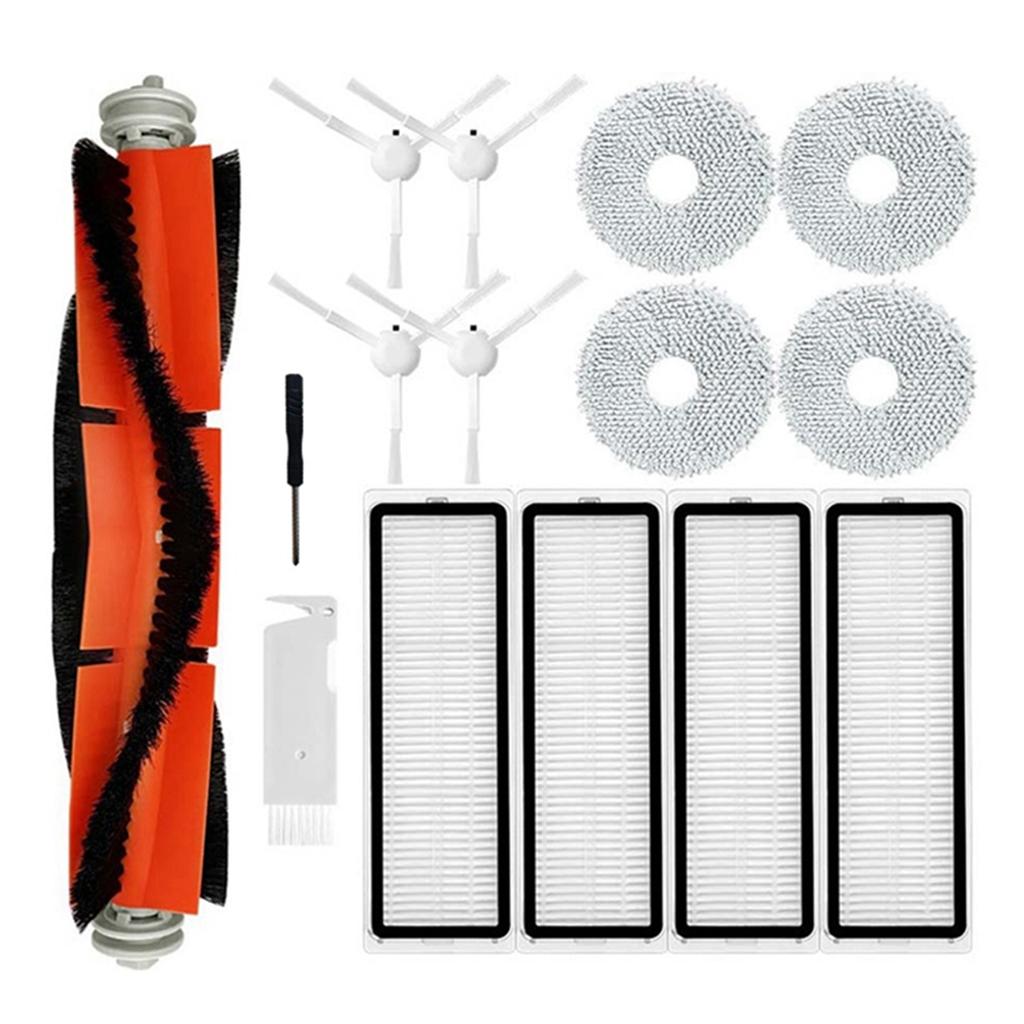For Xiaomi S10+ / S10 Plus Robot Vacuum Accessories Main Side Brush Hepa Filter Mop Cloth Pads Spare Parts