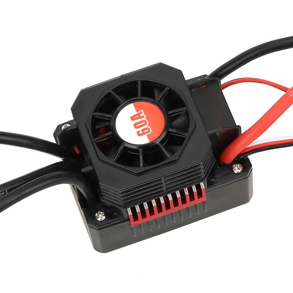 SURPASS 60A Waterproof Dust Proof Electric Speed Controller ESC RC Accessory