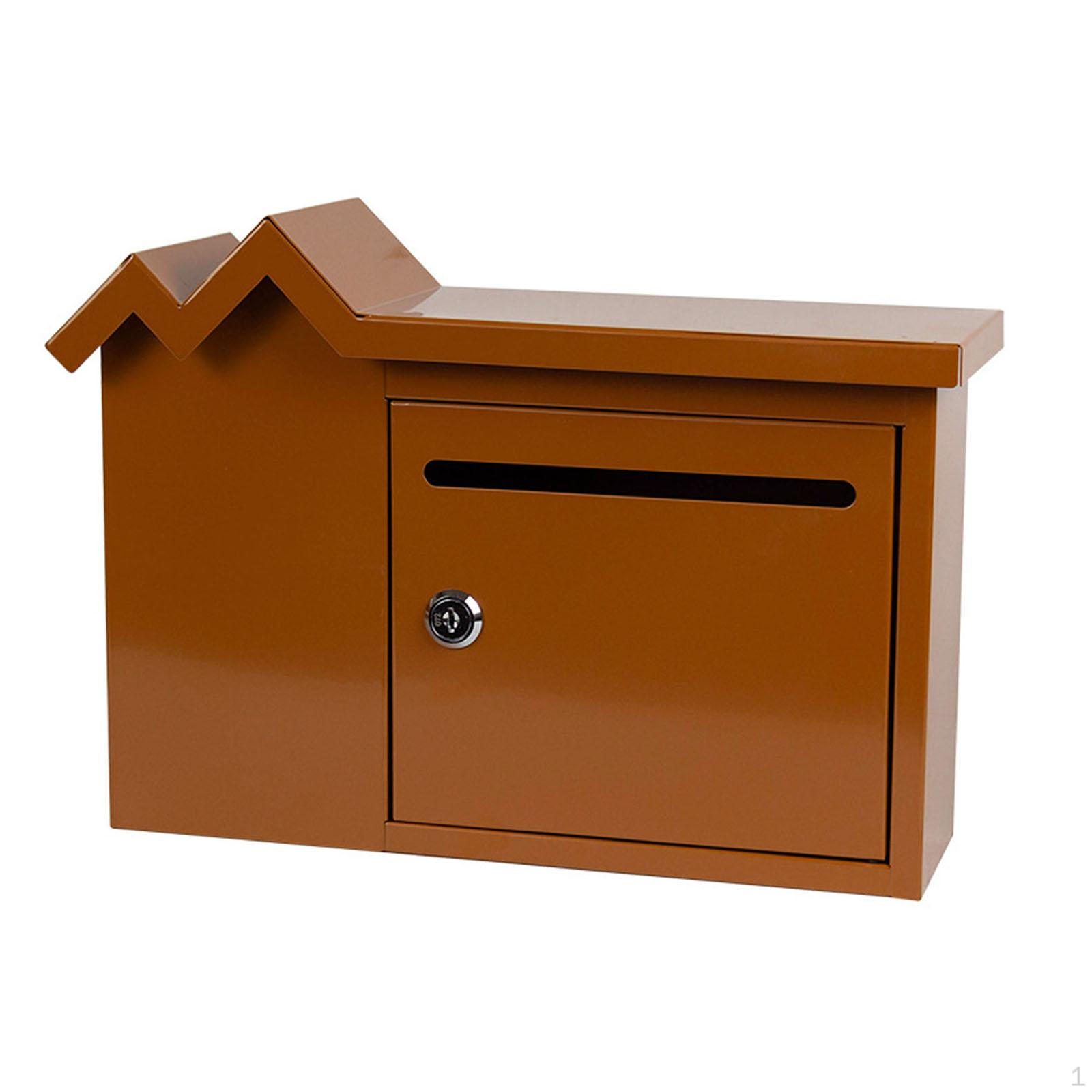 Mailbox Container Shatter-resistant Easy to Store Rust Resistant Lightweight Case Post Box for