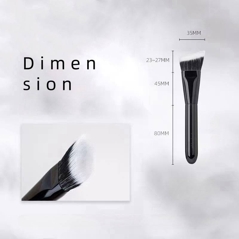 Curved Sculpting Brush Synthetic Face Shaping Contouring Highlighting Makeup Brush