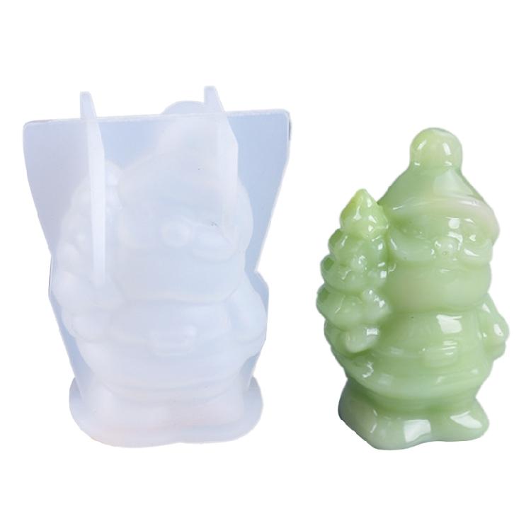 6 Styles Christmas Ornament Decoration Mold for Resin Casting Jewelry Making