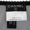 Chanel No Sleeve Tank Top P30617V13551 07P Black Cotton Women Used