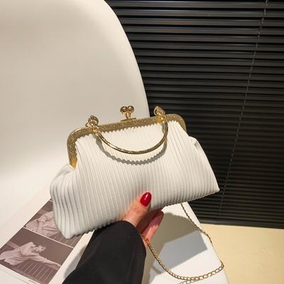 Heutige beliebte Tasche Winter neue Mode gefaltete personalisierte Mädchen-Kettentasche
