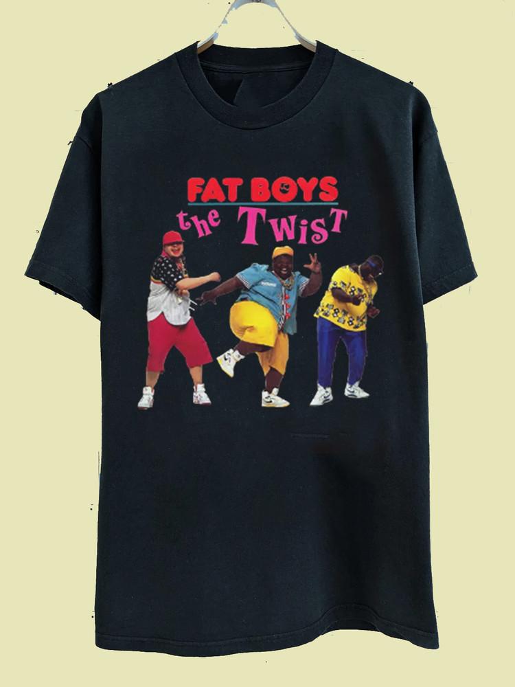 Fat Boys The Twist Unisex Black T Shirt Full Size S-5XL Unisex T-Shirt XXXXL