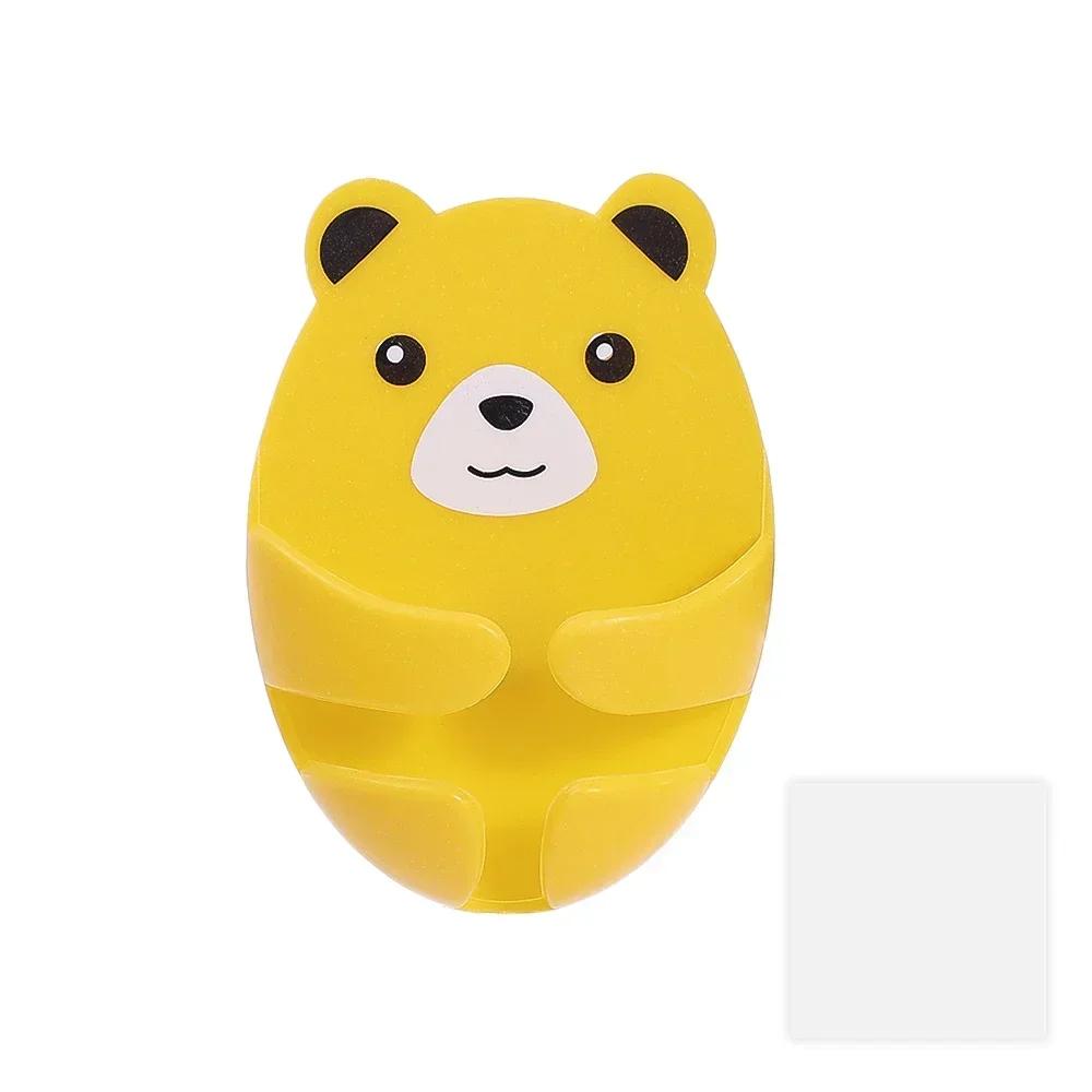 4/1Pcs Couples Keychains With Wall Support Thread Winder Shelves Organizers Storage Hook Original Metal Airsoft Gun No Punching