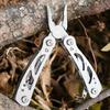 NEW Compact Stainless Steel Folding Multitool Pliers with Keychain Outdoor Camping Survival Tool for Hunting/Repair/Wire Cutting