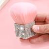 Nail Dust Brush Diamond Handle Brush Nail Art Polish Powder Cleaning Tool Soft Beauty Makeup Brushes Manicure Accessories