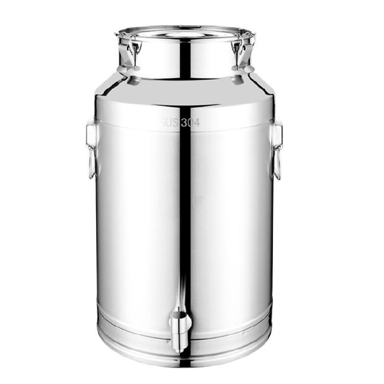 

Contemporary 5L Metal Liquid Container With Provided Faucet Rustless Oil Dispenser Perfect For Milk And Cooking Oil 1