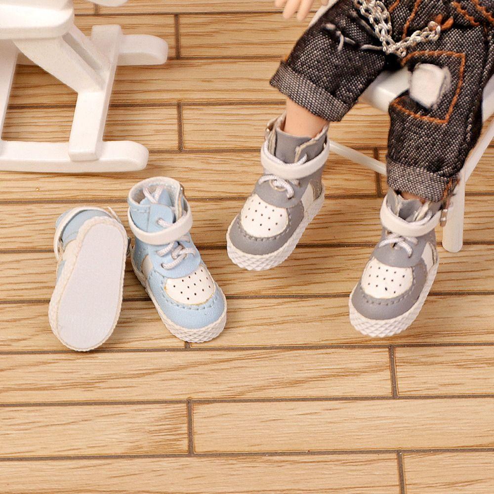 

Fashion Doll Sports Shoes Suitable DIY Doll Toys For 1/11 OB11 Dolls/For 1/12 BJD Dolls срібний